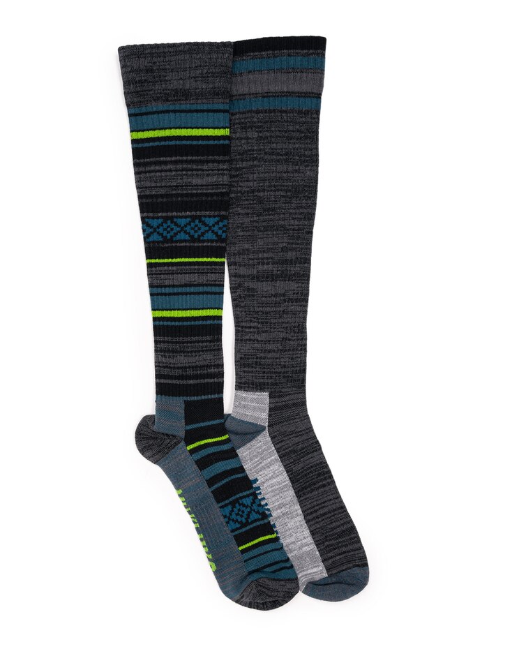 MUK LUKS® 2PK Tall Compression Socks image number 1