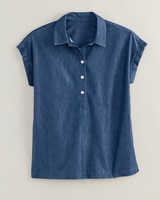 DenimLite Dolman Top thumbnail number 4