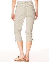 Ribbed Waist Capris thumbnail number 2