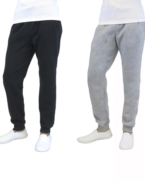 Galaxy by Harvic Fleece-Lined Jogger Sweatpants-2 Pack