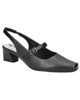 Easy Street® Cameo Square Toe Slingback Pumps thumbnail number 1