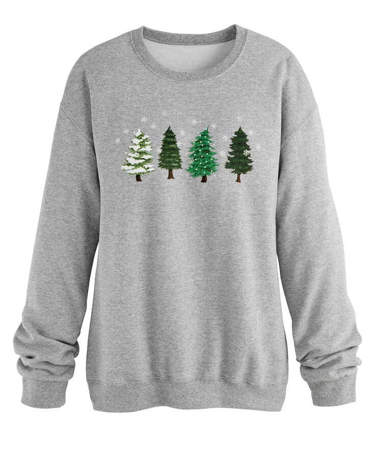 Graphic Fleece Sweatshirt image number 2