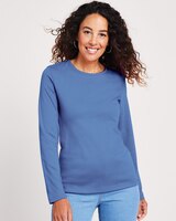 Essential Knit Long Sleeve Tee thumbnail number 1