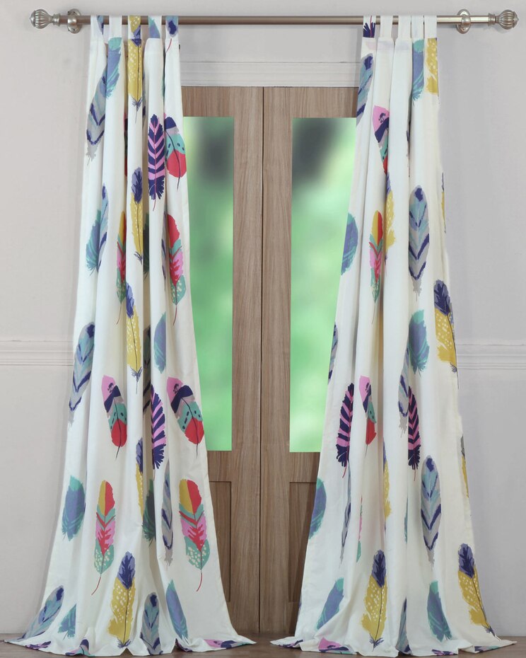Dream Catcher Panel Pair with Tie Backs image number 1