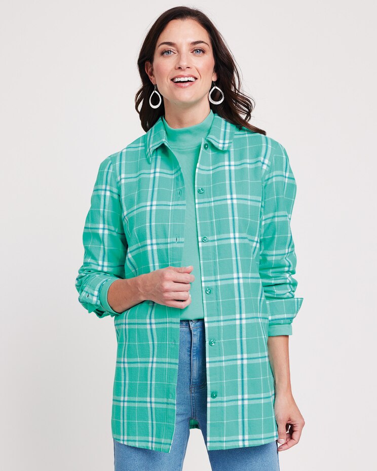 Super-Soft Flannel Shirt image number 1