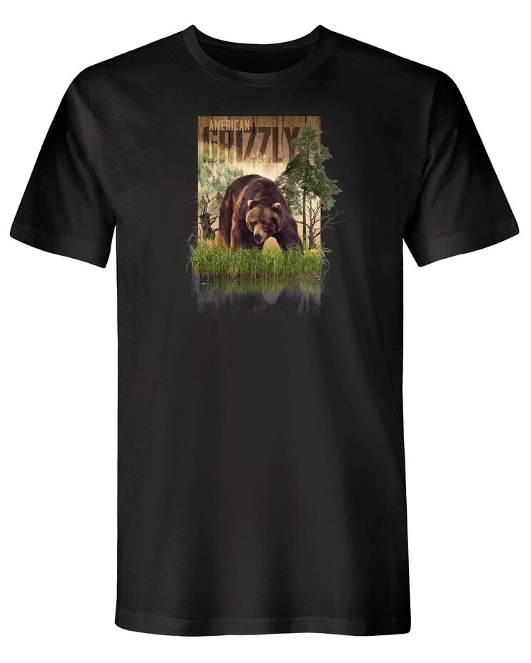 American Grizzly Graphic Tee image number 1