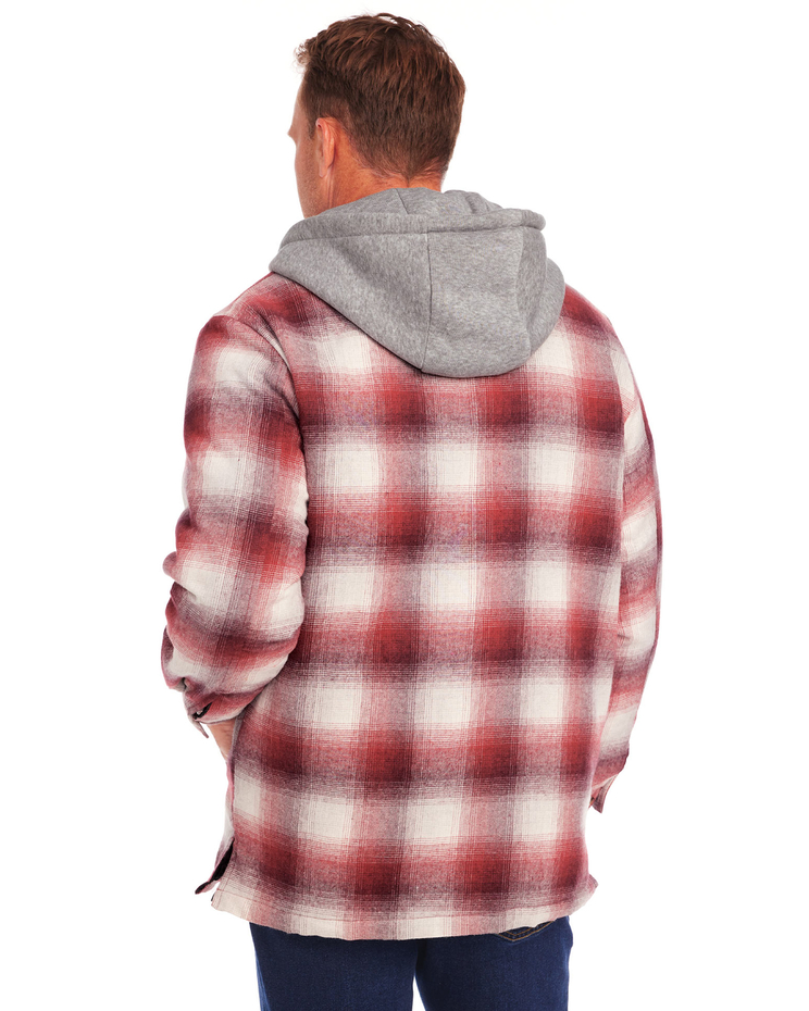 Hooded Flannel Jacket image number 2