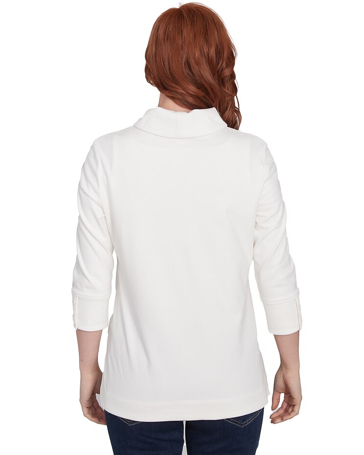 Ruby Rd® Casual Luxe Knit Stretch Pullover image number 2