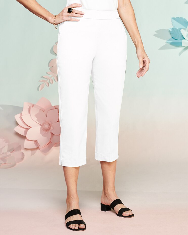 Comfort Stretch Capris image number 1