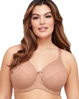 Glamorise Full Figure Plus Size Lace Comfort WonderWire Bra Underwire thumbnail number 1