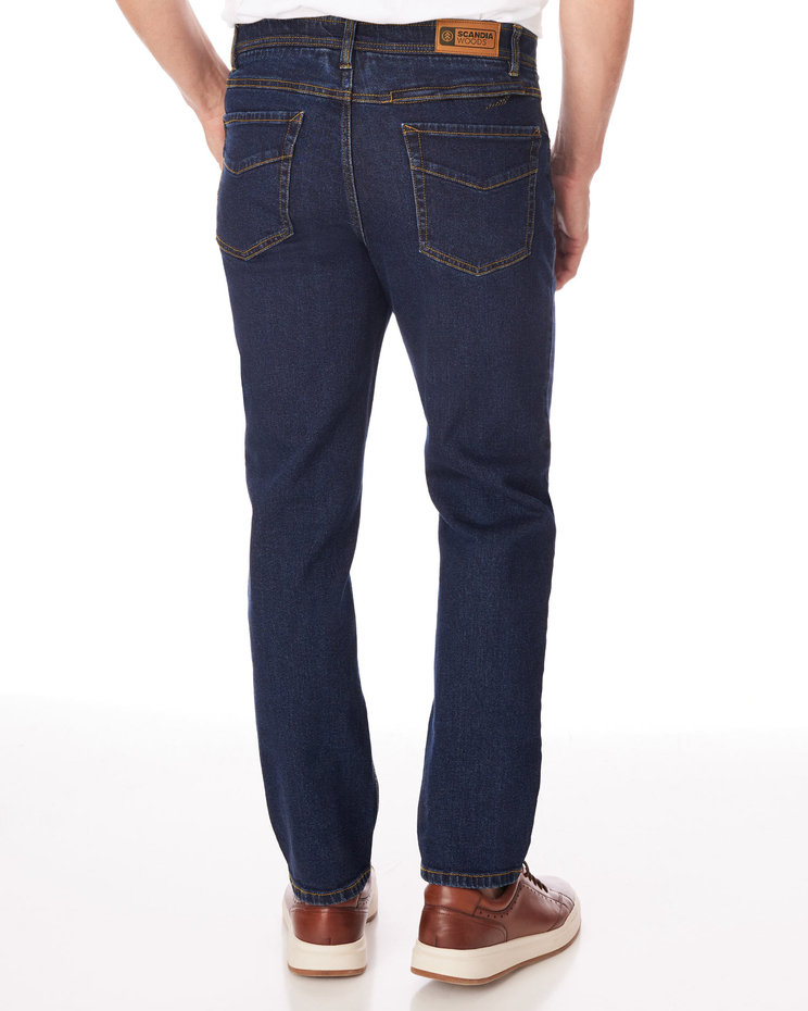 Scandia Woods Slim-Fit Hidden Elastic-Waist Flex Jeans image number 2
