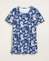 Short Sleeve Anytime Print Tunic thumbnail number 1
