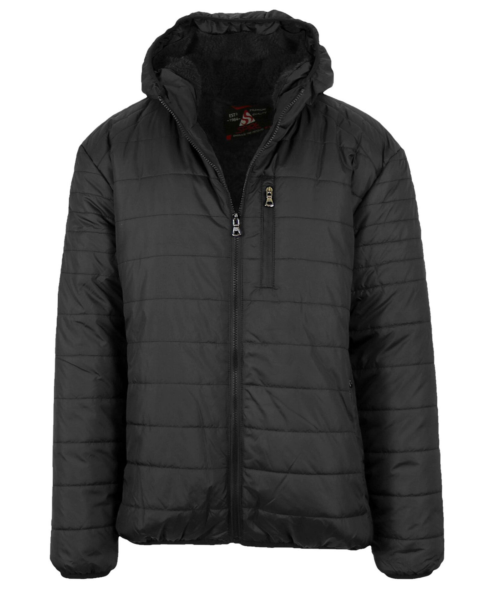 Spire by galaxy men's puffer jacket top