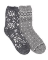 MUK LUKS Novelty Insulated Socks 2pr thumbnail number 1