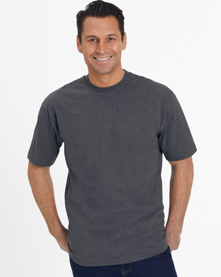 John Blair Everyday Jersey Knit Short-Sleeve No-Pocket Tee image number 1