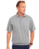 John Blair Short-Sleeve Banded-Bottom Polo thumbnail number 1