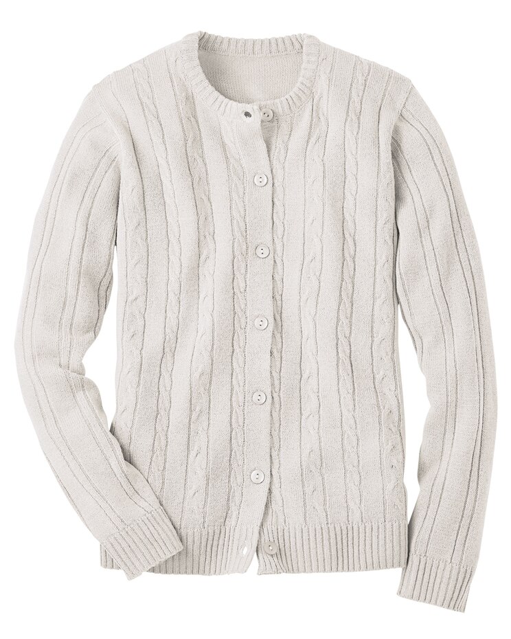 Haband Women’s Classic Cable Cardigan image number 1