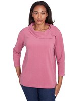 Ruby Rd® Casual Luxe Knit Luxerib Pullover thumbnail number 1