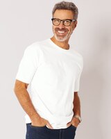 John Blair Everyday Jersey Knit Short-Sleeve No-Pocket Tee thumbnail number 2