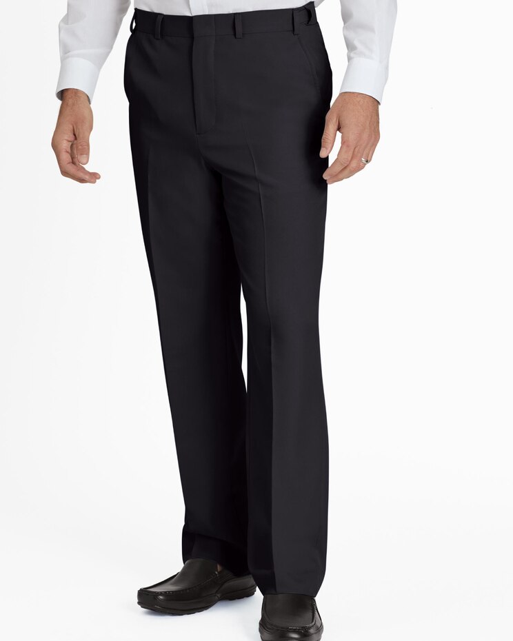John Blair Adjust-A-Band® Relaxed-Fit Microfiber Pants image number 1
