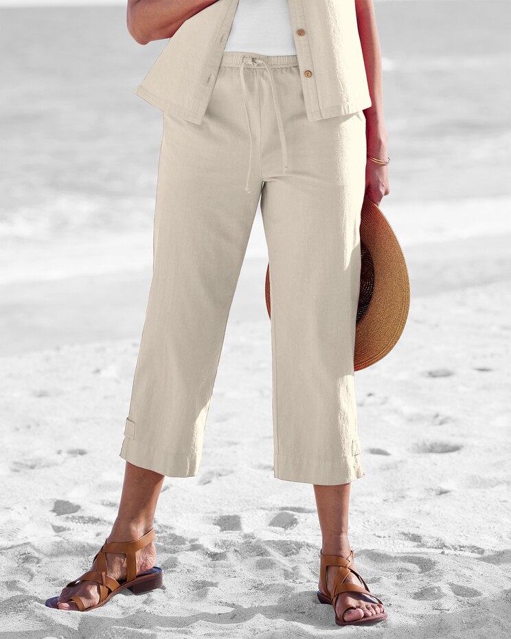 Captiva Side-Tab Capris image number 1