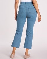 DenimEase™ Flat-Waist Crop Jeans thumbnail number 3
