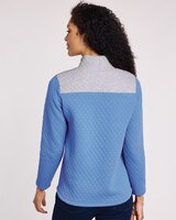Quilted Colorblock Top thumbnail number 3
