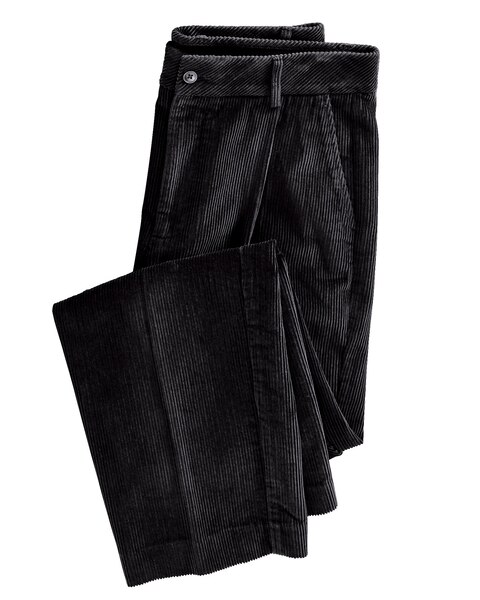 John Blair Relaxed-Fit Hidden Elastic Wide-Wale Corduroy Pants