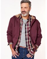 John Blair® Supreme Fleece Sherpa Lined Hoodie thumbnail number 5