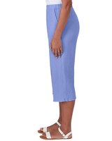 Alfred Dunner® Summer Breeze Double Gauze Capri Pant thumbnail number 7