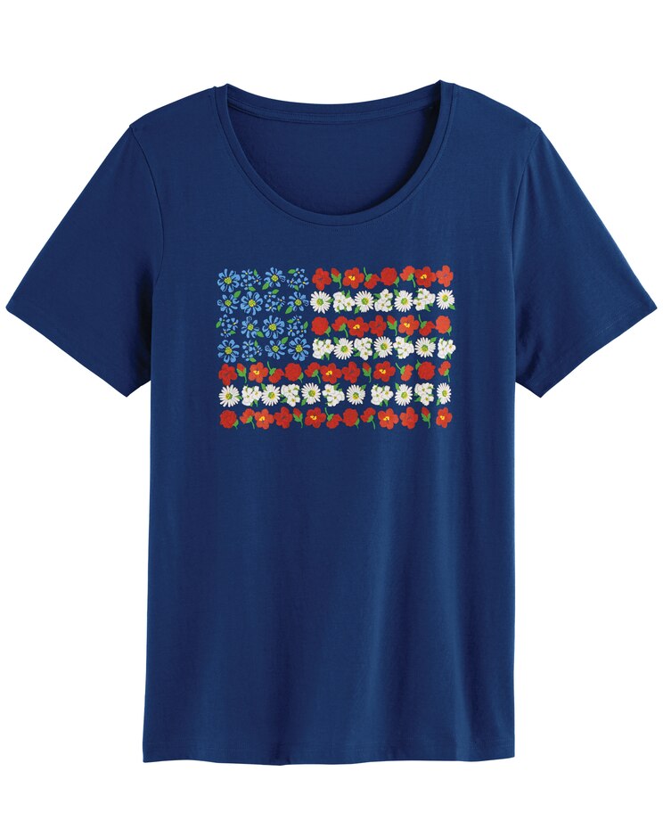 Novelty Graphic Print Tee image number 1