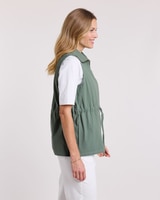 Crinkle Cotton Vest thumbnail number 2