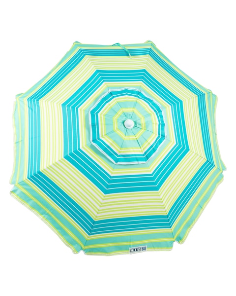 RIO Beach 6 ft. Beach Umbrella with Integrated Sand Anchor