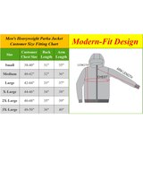 Spire By Galaxy Heavyweight Parka Jacket With Detachable Hood thumbnail number 3