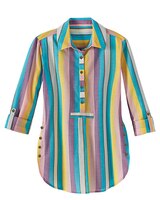 Haband Women’s Button Accent Cotton Tunic thumbnail number 1