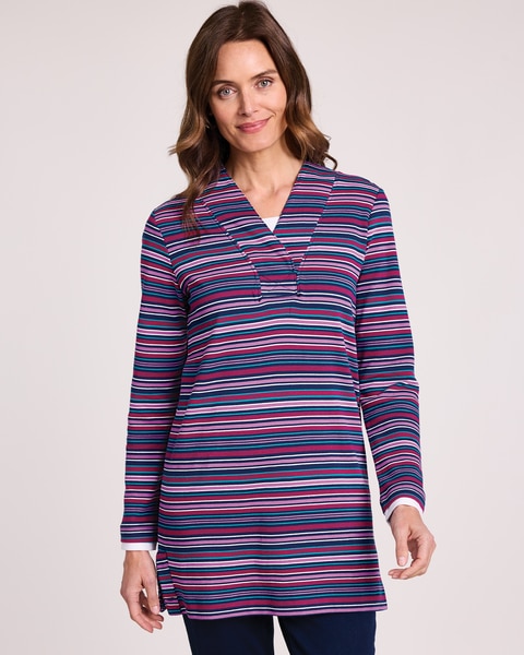 Essential Knit Layered Look Tunic