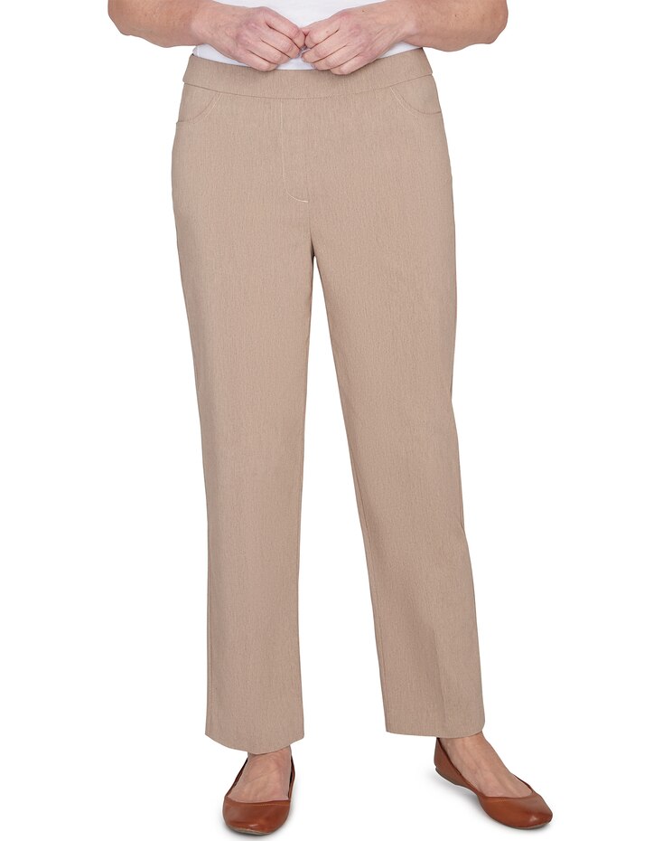 Alfred Dunner® Charm School Classic Charmed Short Length Pant image number 1