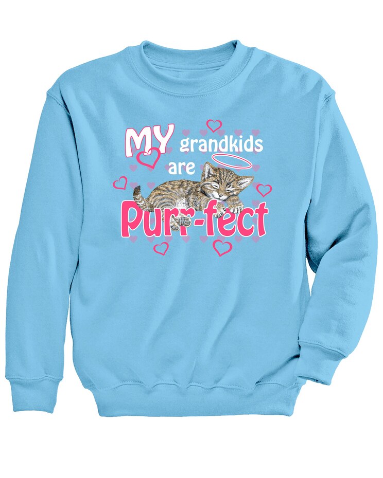 Purrfect Graphic Sweatshirt image number 1
