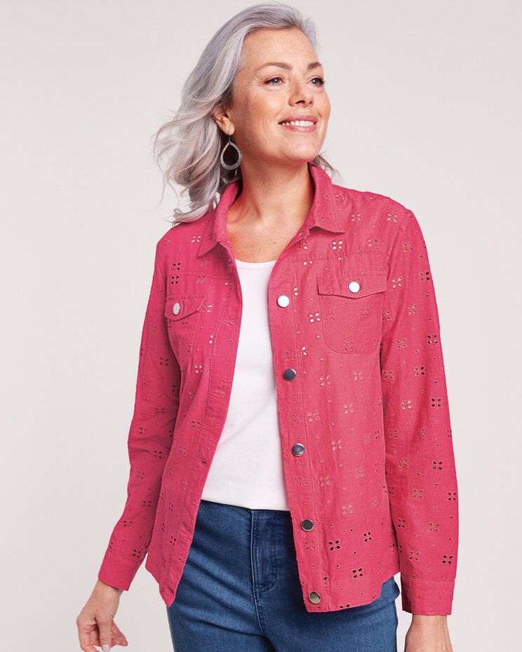 Eyelet Jacket image number 1