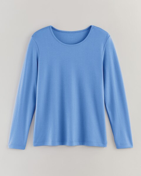 Essential Knit Long Sleeve Tee