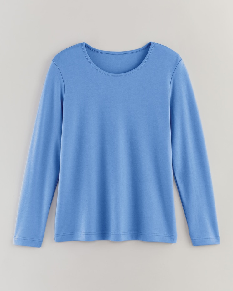 Essential Knit Long Sleeve Tee image number 2