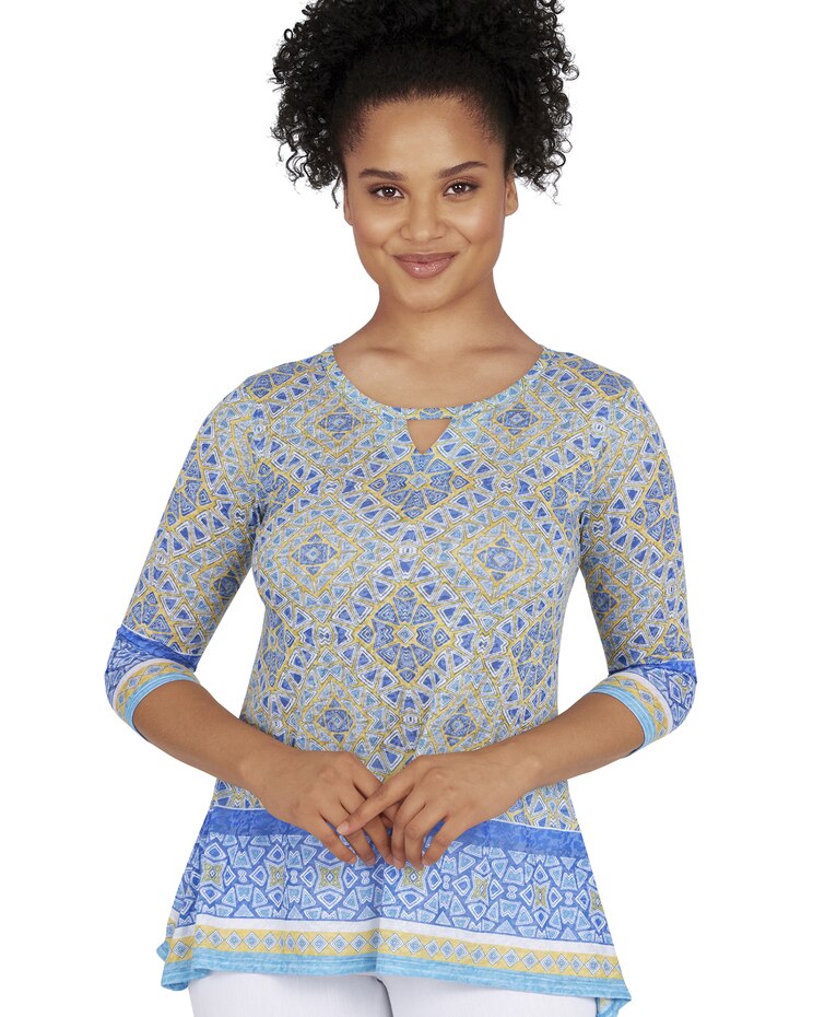 Ruby Rd® Must Have 2 Burnout Top image number 1