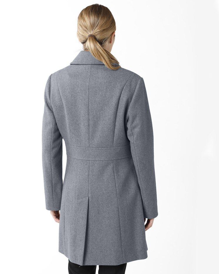 Larry Levine® Updated Wool Coat image number 2