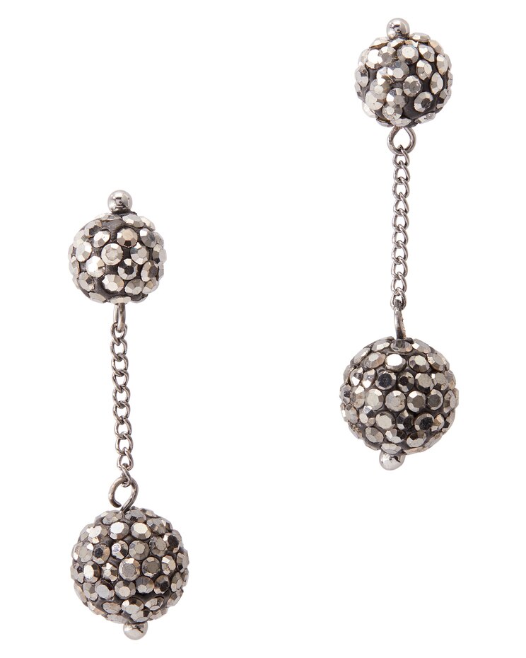 Crystal Ball Earrings image number 1
