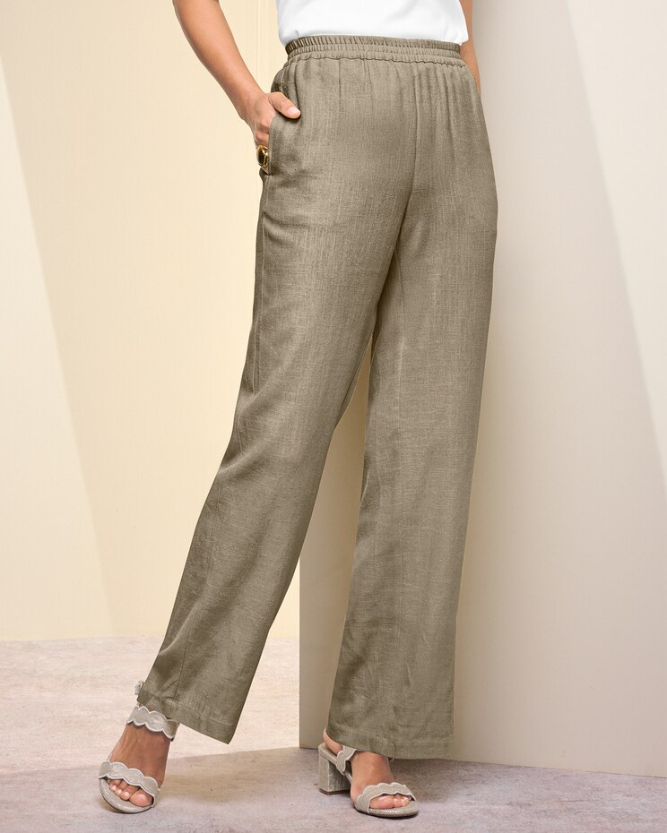 Sunwashed Linen Pants image number 1