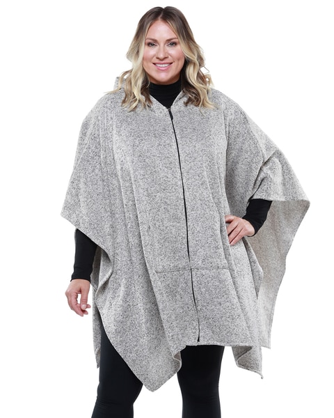 Hooded Fleece Wrap