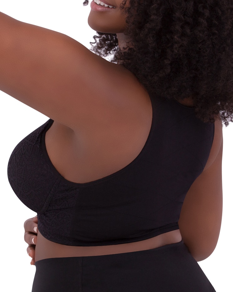 Leading Lady  Lora Back Smoothing Lace Bra image number 2