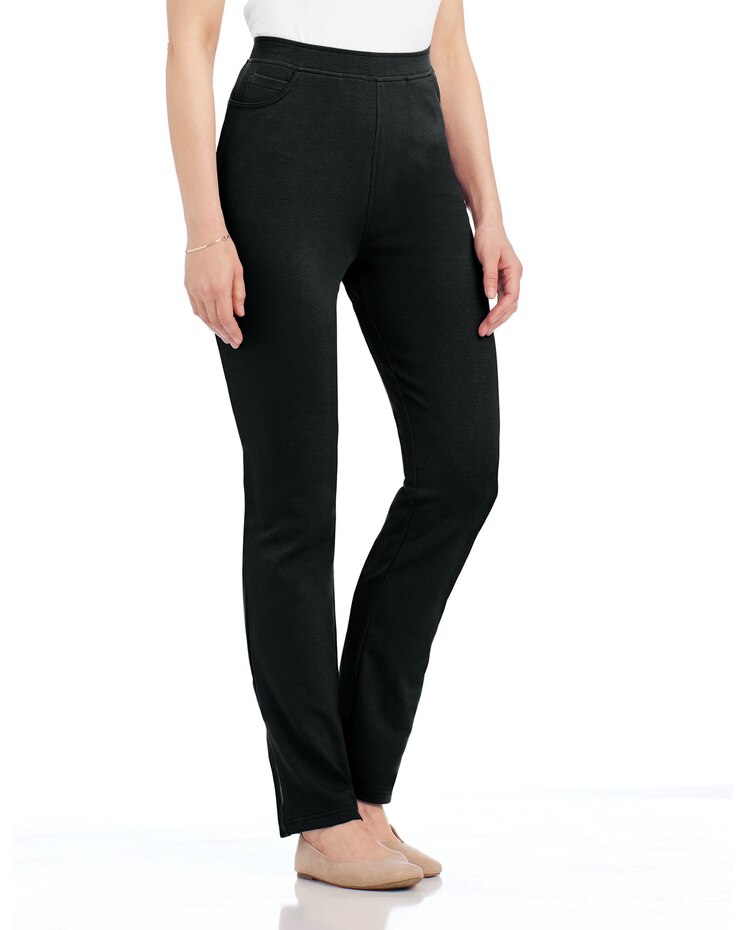 Stretch Knit 5-Pocket Pants image number 1