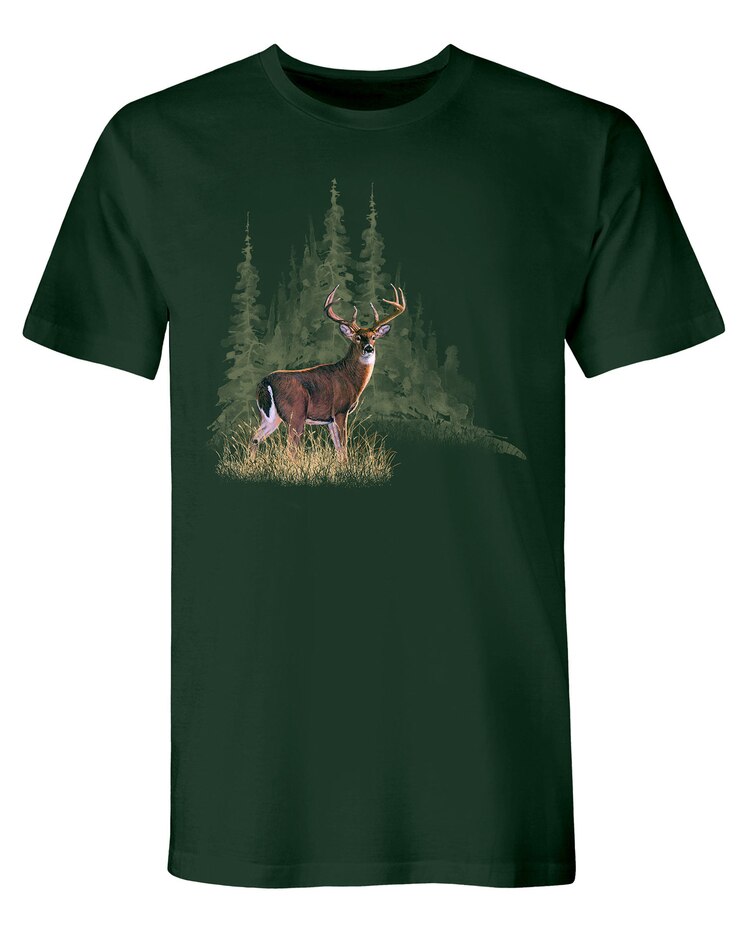 Woodland Buck Graphic Tee image number 1