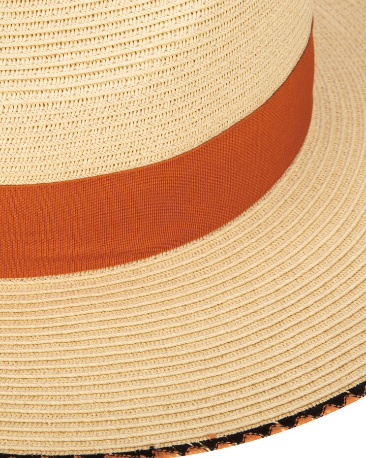 Desert Oasis - Ultrbraid Fedora With Embroidered Edge Hat image number 2